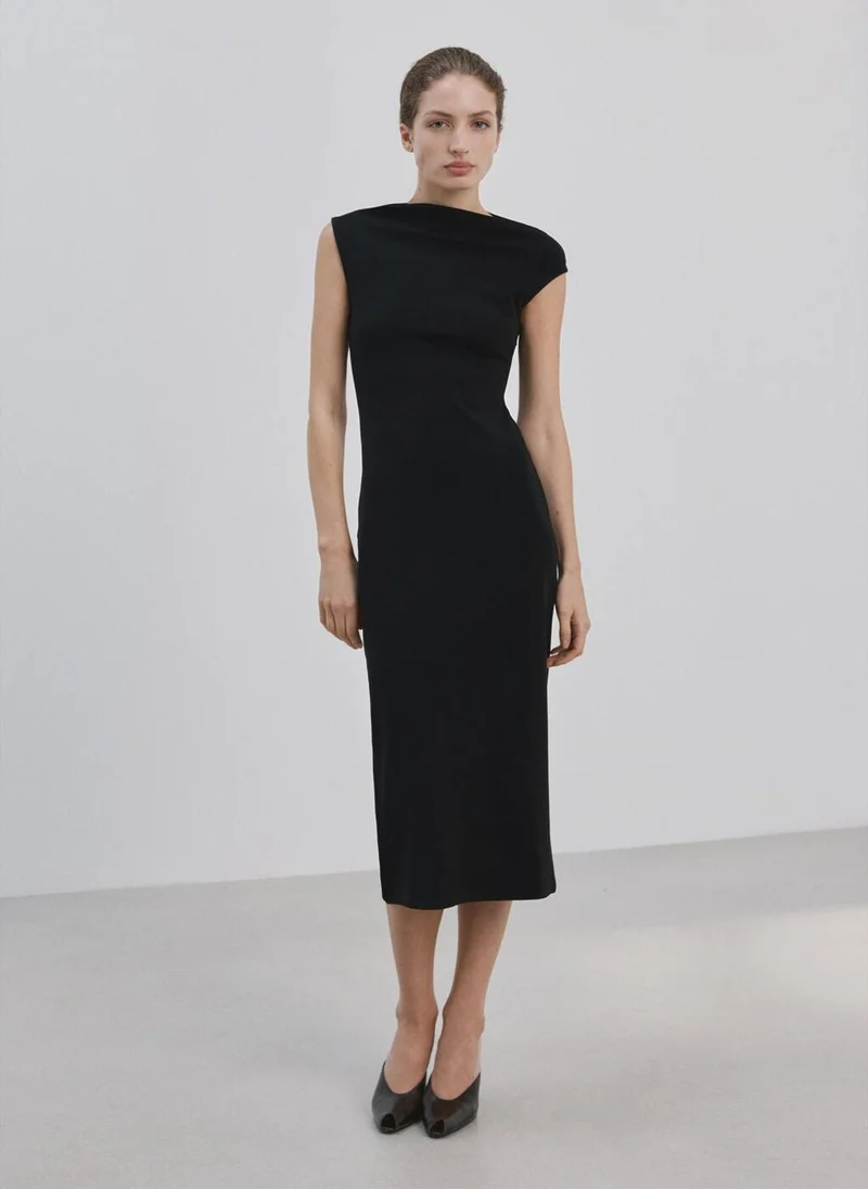 مانجو Asymmetrical midi-dress